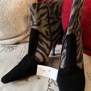 Donald J. Pliner Maliki Heeled Zebra Boot